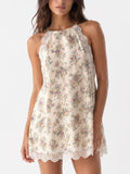 Robe Courte Dentelle