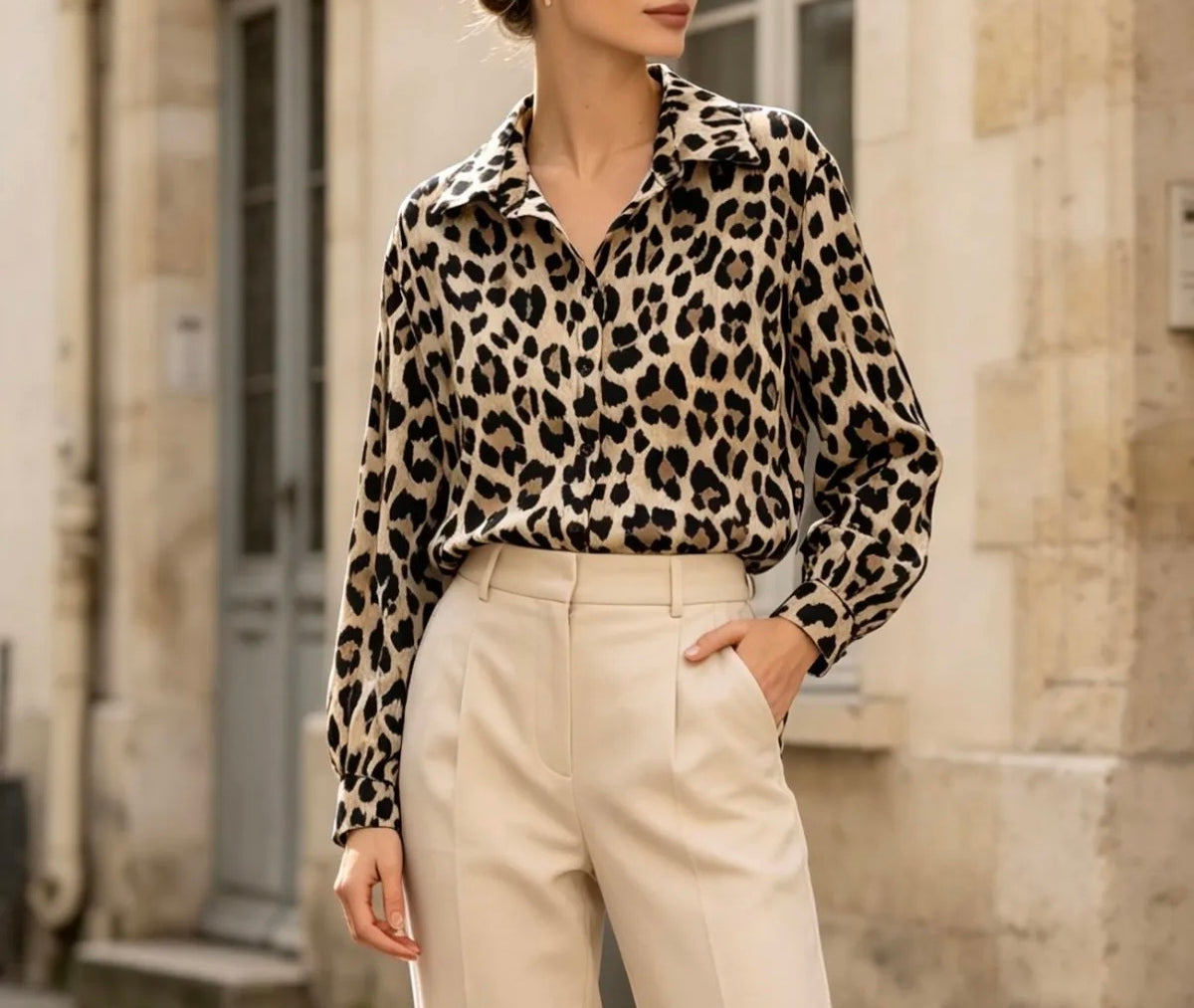 Chemise Léopard