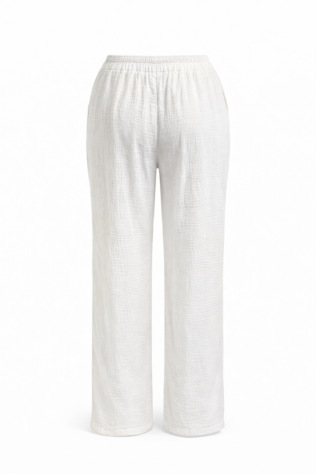 Pantalon Gaze de Coton blanc