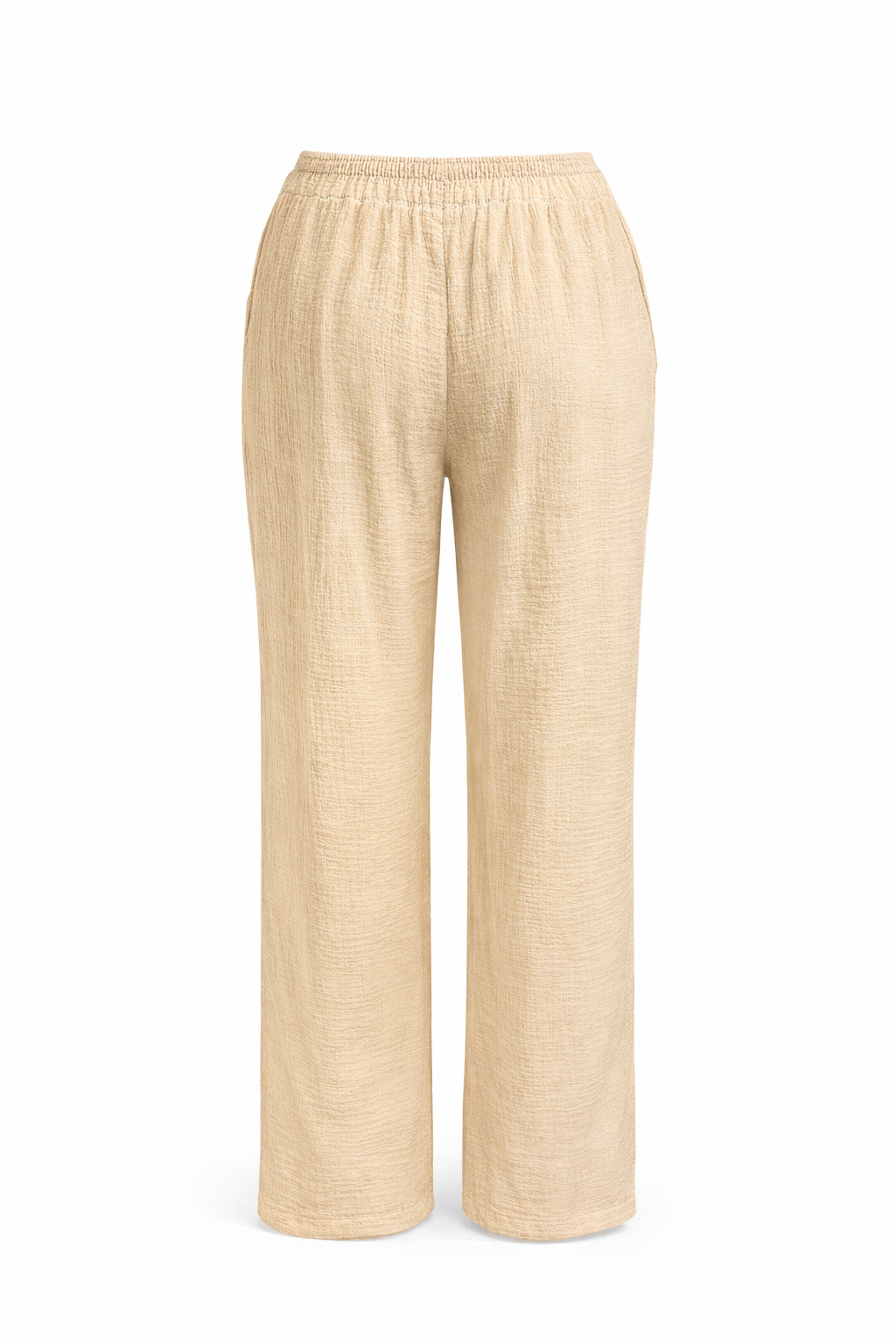 Pantalon Gaze de Coton beige