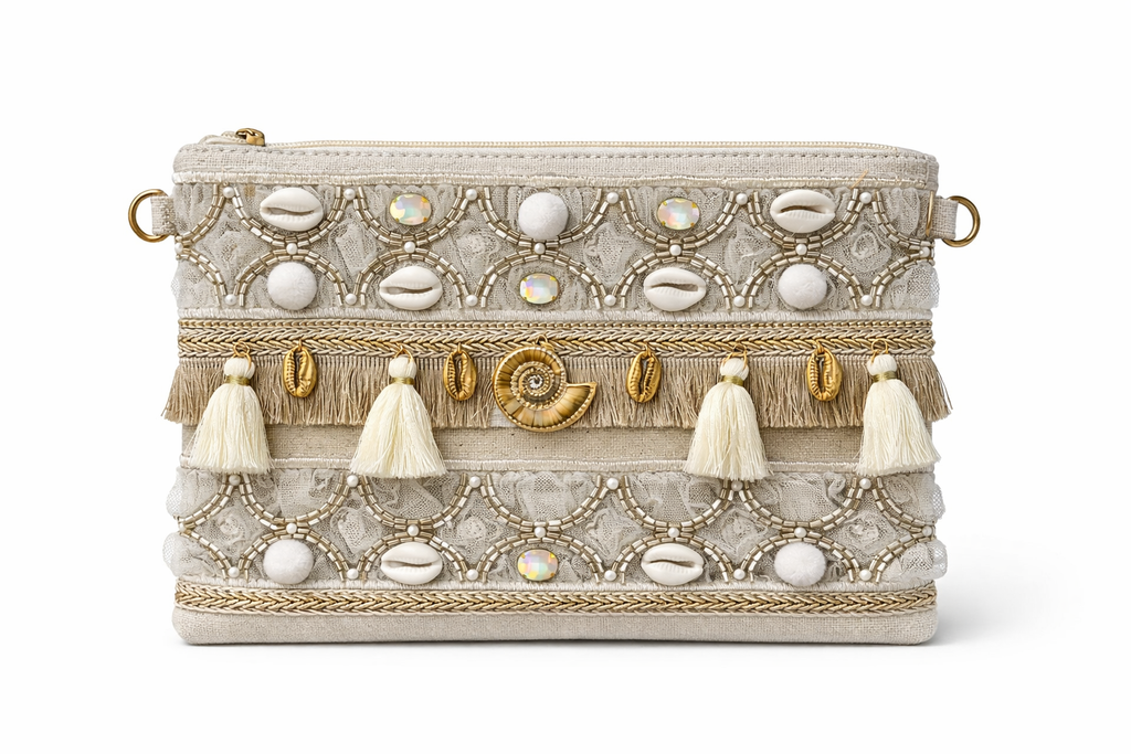 Pochette Bohème Coquillages 🐚