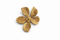 Robe Soleil custom * Broche fleur - acier inoxydable