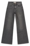Jean Wide Droit Gris