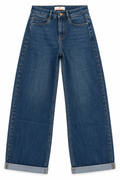 Jean Barrel parfait bleu brut